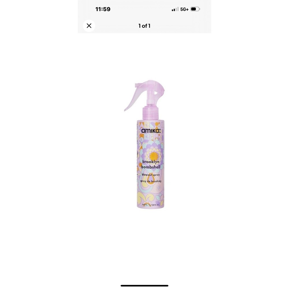 Amika Brooklyn Bombshell‎ Blowout Spray Volume Heat Protection 6.7 oz